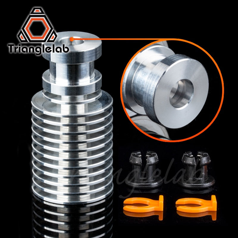 NEW V6 HeatSink Extruder Radiator For V6 Hotend Remote 1.75MM Direct & Bowden For Feeding 3D Printer Titan Extruder AQUA