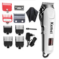 Kemei Electric Hair Clipper Hair cut maching Wireless Trimmer men Professional clipper machine rechargeable hair cut barber 5