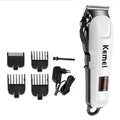 Kemei Electric Hair Clipper Hair cut maching Wireless Trimmer men Professional clipper machine rechargeable hair cut barber 5