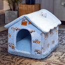Foldable Dog House Kennel Bed Mat For Small Medium Dogs Cats Winter Warm Chihuahua Cat Nest Pet Products Basket Puppy Cave Sofa