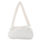 Fluffy Shoulder Messenger Bag Plush Soft Underarm Shoulder Fashion Casual Soft Crossbody Bags Women Totes Bags Clutch Bag