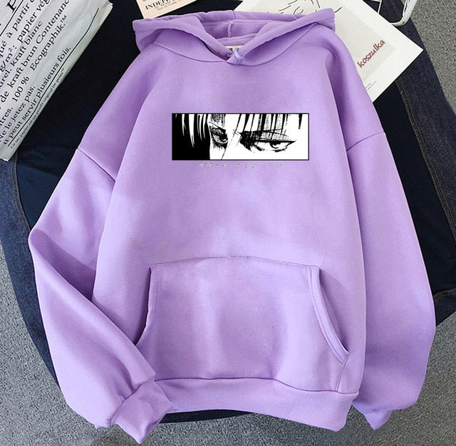 Attack on Titan Hoodie Men Fashion Loose Pullovers Casaul Tops oversize hoodie sweatshirt women Regular pullover hoodies