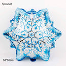 elsa Disney Frozen princess helium balloons 32inch number Baby shower girl foil globos birthday party decorations kids toys