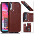 High Grade Leather Case Card Slots For iPhone SE 6S 7 8 Plus XR XS 11 Pro Max Wallet Case For Samsung A50 A70 A51 A71 S20 Plus