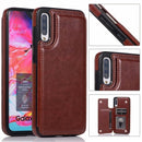 High Grade Leather Case Card Slots For iPhone SE 6S 7 8 Plus XR XS 11 Pro Max Wallet Case For Samsung A50 A70 A51 A71 S20 Plus