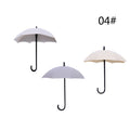 3pcs Creative  Shaped Storage Hook Free Nail Single Wall Hooks Small Decorative Home Decor Wall Hook Key Hair Pin Holder