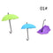 3pcs Creative  Shaped Storage Hook Free Nail Single Wall Hooks Small Decorative Home Decor Wall Hook Key Hair Pin Holder