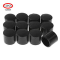 12Pcs Rubber Furniture Foot Table Chair Leg End Caps Covers Tips Floor Protectors for Indoor Home Outdoor Patio Garden Office