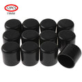 12Pcs Rubber Furniture Foot Table Chair Leg End Caps Covers Tips Floor Protectors for Indoor Home Outdoor Patio Garden Office