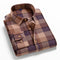 2021 Spring Autumn Plaid Shirt Men Cotton New Male Casual Long Sleeve Shirt  High Quality  Man Clothes