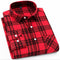 2021 Spring Autumn Plaid Shirt Men Cotton New Male Casual Long Sleeve Shirt  High Quality  Man Clothes