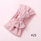 1pcs Cable Knit Nylon Bow Headwrap, One size fits all nylon headbands, wide nylon headbands, baby headbands, Knot bow headwear