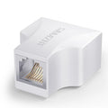 SAMZHE Ethernet Adapter Lan Cable Extender Splitter for Internet Connection Cat5 RJ45 Splitter Coupler Contact Modular Plug