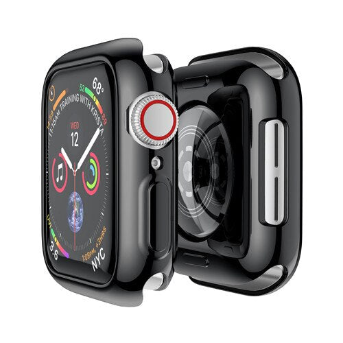 Cover For apple Watch case 44mm/40mm iwatch case 42mm/38mm screen protector bumper accessories for apple watch series 6 5 4 3 SE