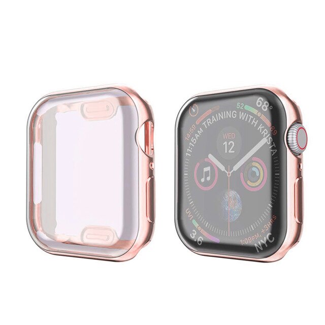 Cover For apple Watch case 44mm/40mm iwatch case 42mm/38mm screen protector bumper accessories for apple watch series 6 5 4 3 SE
