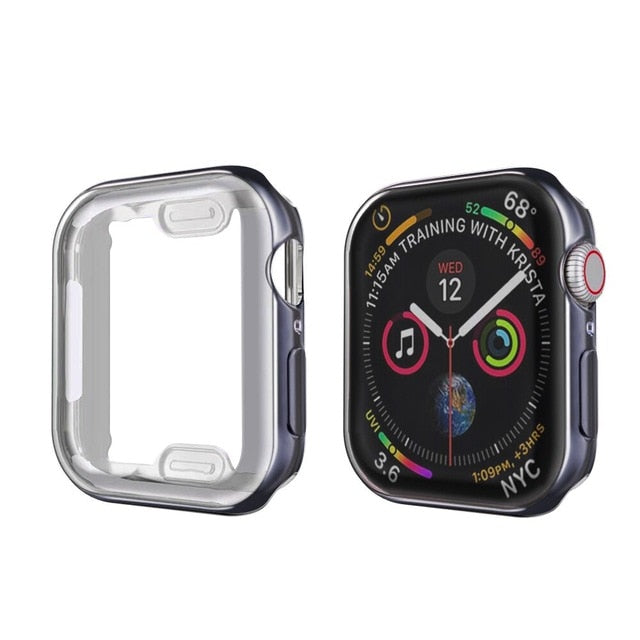Cover For apple Watch case 44mm/40mm iwatch case 42mm/38mm screen protector bumper accessories for apple watch series 6 5 4 3 SE