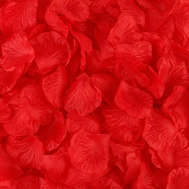 2000 Pcs Artificial Rose Petals Wedding Petalas Colorful Silk Flower Accessories