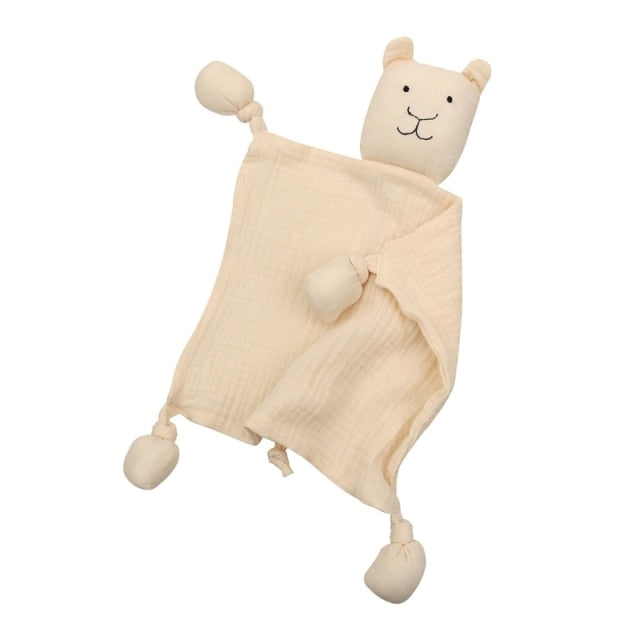 Baby Saliva Towel Soft Newborn Baby Soothe Appease Towel Infant Cute Bunny Sleeping Dolls Toy Plush Comforting Toy Baby Towel