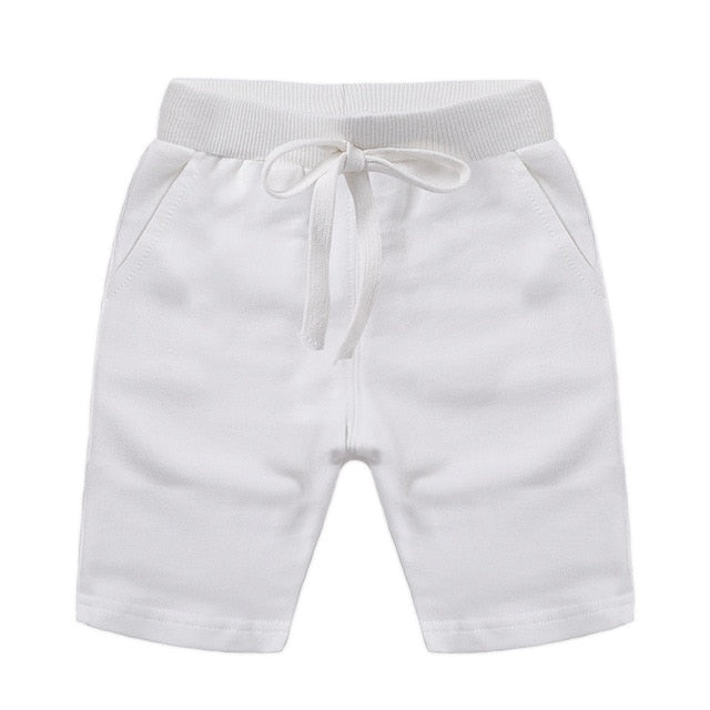 Children Summer Shorts Cotton Solid Elastic Waist Shorts For Boys Girls Fashion Sports Pants Toddler Panties Kids Beach Clothing