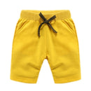 Children Summer Shorts Cotton Solid Elastic Waist Shorts For Boys Girls Fashion Sports Pants Toddler Panties Kids Beach Clothing