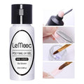 Lemooc  UV Gel Kit 15ml Quick Building  UV Gel Nail Polish For Nail Extensions Acrylic Gel Polish Nail Art Set