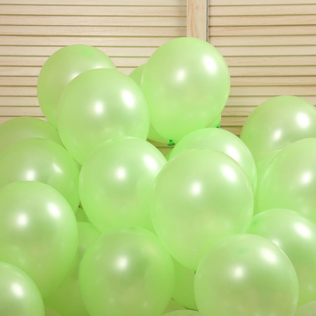 10/20/30/50Pcs 10inch 1.5g Pearl Latex Balloons Happy Birthday Party Wedding Christmas Decorations Balloon Kids Air Balls Globos