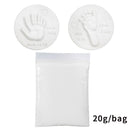 Soft Clay DIY Newborn Baby Souvenirs Hand Print Footprint Non-toxic Clay Kit Casting Parent-child Hand Ink Pad Fingerprint Toys