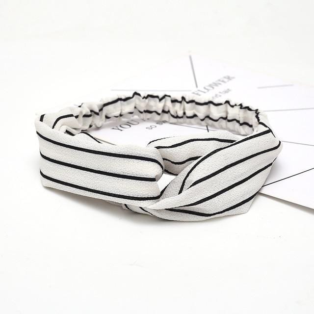 Women Girls Summer Bohemian Hairs Headbands Headbands Retro Cross Turban Bandage Bandanas HairBands Hair Accessories Headwrap