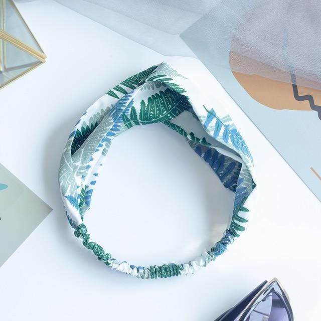 Women Girls Summer Bohemian Hairs Headbands Headbands Retro Cross Turban Bandage Bandanas HairBands Hair Accessories Headwrap