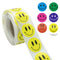 500pcs/roll Car Laptop Phone Stickers Smiling Face Portrait Sticker Toys for Children Kids Reward Motivational Teacher Stickers