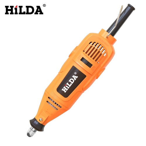 HILDA Electric Mini Drill Dremel Grinder Engraving Pen Mini Drill Electric Rotary Tool Grinding Machine Dremel Accessories
