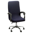 Waterproof Elastic Chair Covers Anti-dirty Rotating Stretch Office Computer Desk Seat Chair Cover Removable Slipcovers S/M/L
