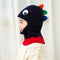 Doitbest 2 to 6 years old Boy girl Beanie Protect neck Cartoon animal Windproof Winter Child knit hat kids girl's Earflap Caps