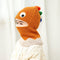 Doitbest 2 to 6 years old Boy girl Beanie Protect neck Cartoon animal Windproof Winter Child knit hat kids girl's Earflap Caps