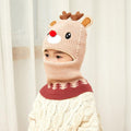 Doitbest 2 to 6 years old Boy girl Beanie Protect neck Cartoon animal Windproof Winter Child knit hat kids girl's Earflap Caps