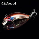 1Pcs 3D Eyes Luminous Minnow Fishing Lures 7cm 11.5g Jig Sinking  Wobblers Hard Bait Artificial Crankbait Night Fishing Pesca