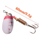 1Pcs 3D Eyes Luminous Minnow Fishing Lures 7cm 11.5g Jig Sinking  Wobblers Hard Bait Artificial Crankbait Night Fishing Pesca