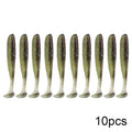 QXO 10pcs/Lot 7cm 10cm 13cm Soft Worm Lures Silicone Bait Sea Fish Pva Swimbait Wobblers Goods For Fishing Artificial Tackle