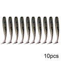 QXO 10pcs/Lot 7cm 10cm 13cm Soft Worm Lures Silicone Bait Sea Fish Pva Swimbait Wobblers Goods For Fishing Artificial Tackle