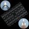 20pcs Transparent Wall Hooks Waterproof Strong Adhesive Hooks Rack for Home Kitchen Bathroom Hanger Hook Organizer Key Holder