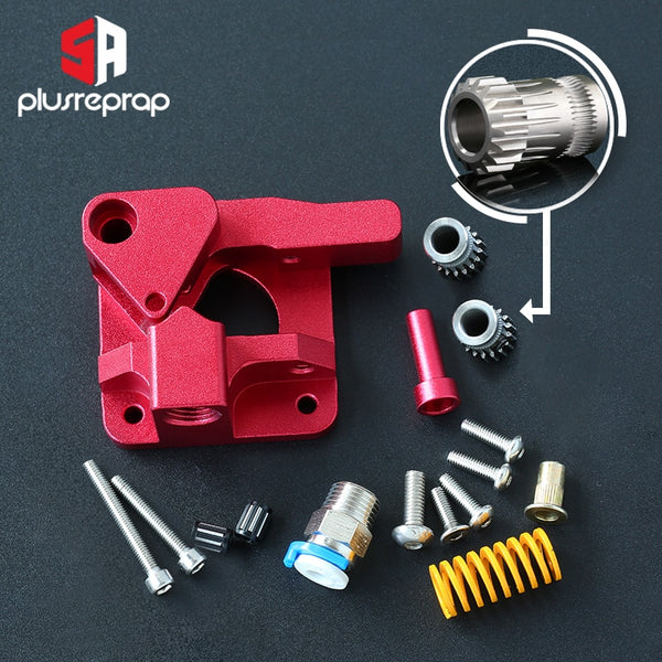 CR10 PRO Upgraded Dual Gear Extruder Double Pulleys Direct Aluminum Extruder for Ender 3/5 CR10S PRO 3D Printer Parts