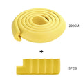 2M Soft Baby Safety Desk Table Edge Guard Strip Security L-Shaped Kids Protection Bumper Edge Angle Home Anti-collision Strip
