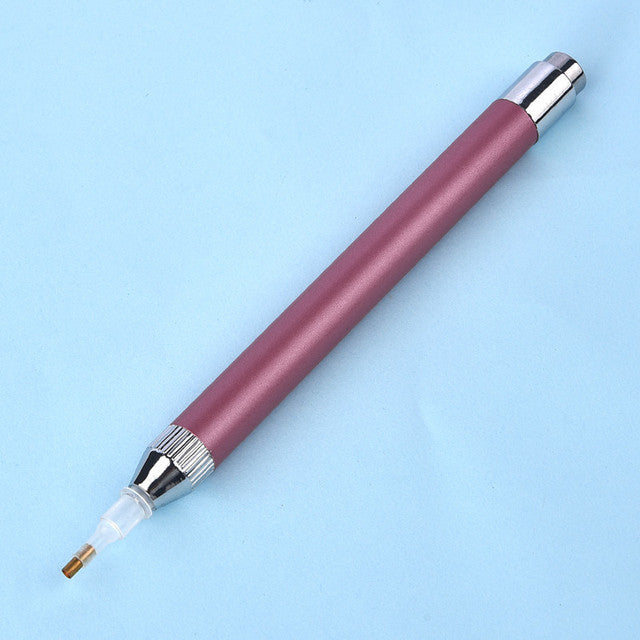 Point Drill Pen Square Round Diamond Painting Tool Lighting Diamond Pens 5D Painting with Diamonds Accessories Christmas Gift