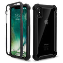 Heavy Duty Shockproof Phone Case For iPhone 11 Pro Max X XR XS Max SE 2020 6 6S 7 8 Plus 5S Soft TPU+PC Transparent Back Cover