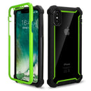 Heavy Duty Shockproof Phone Case For iPhone 11 Pro Max X XR XS Max SE 2020 6 6S 7 8 Plus 5S Soft TPU+PC Transparent Back Cover