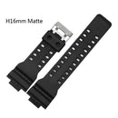 For casio Watches Watchband Silicone Rubber Bands EF Replace Electronic Wristwatch Band Sports Watch Straps 16mm 18mm 20mm 22mm