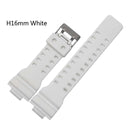 For casio Watches Watchband Silicone Rubber Bands EF Replace Electronic Wristwatch Band Sports Watch Straps 16mm 18mm 20mm 22mm