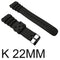 For casio Watches Watchband Silicone Rubber Bands EF Replace Electronic Wristwatch Band Sports Watch Straps 16mm 18mm 20mm 22mm