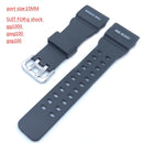 For casio Watches Watchband Silicone Rubber Bands EF Replace Electronic Wristwatch Band Sports Watch Straps 16mm 18mm 20mm 22mm