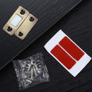 NAIERDI 2pcs/Set Magnetic Cabinet Catches Magnet Door Stops Hidden Door Closer With Screw For Closet Cupboard Furniture Hardware